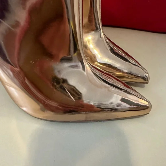 Rose Gold Booties - Picture 6 of 6